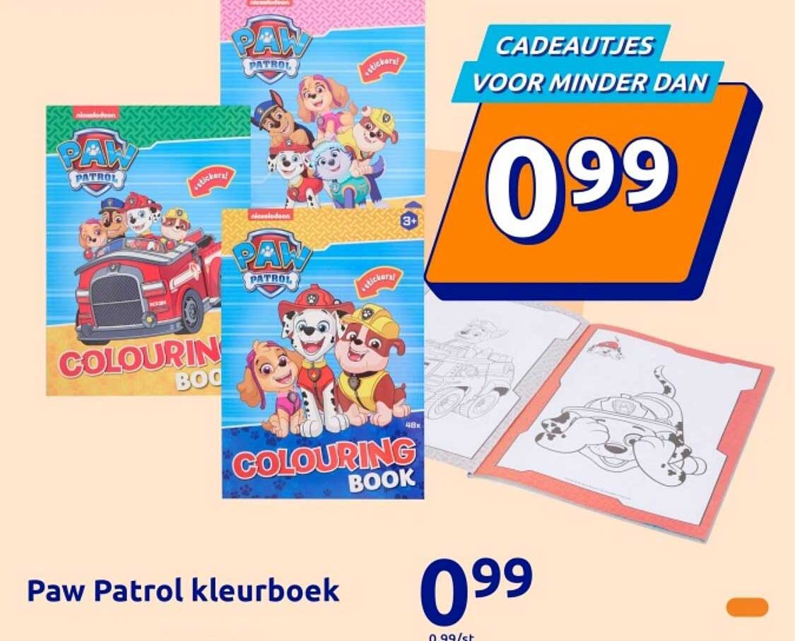 Paw Patrol kleurboek