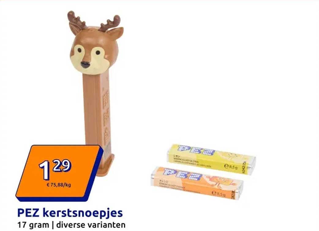 PEZ kerst snoepjes