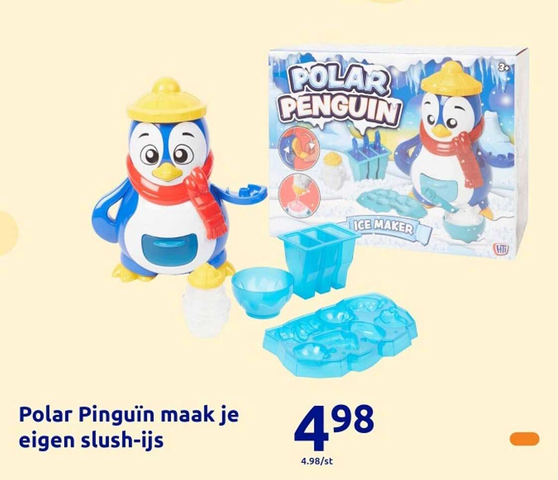 Polar Pinguïn maak je eigen slush-ijs