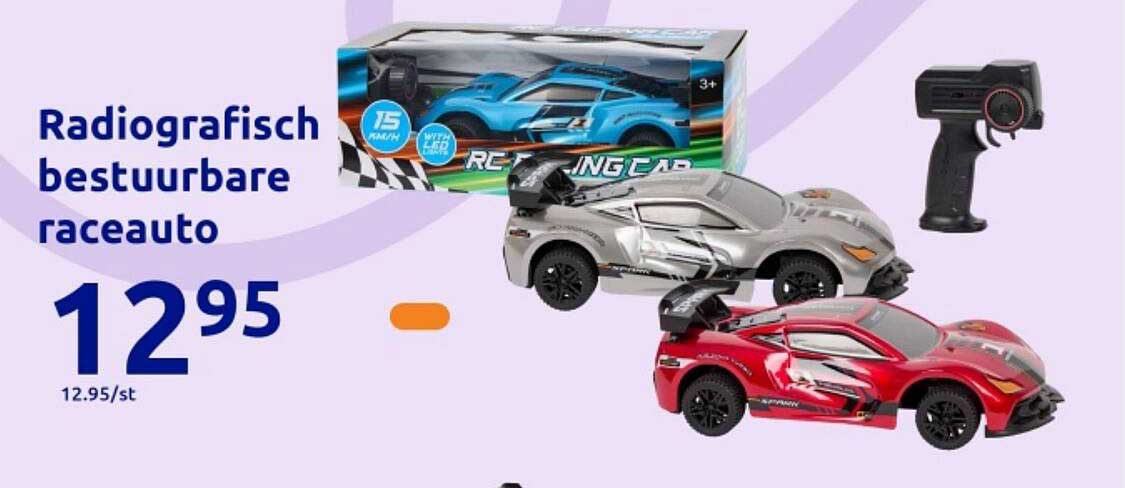 Radiografisch bestuurbare raceauto