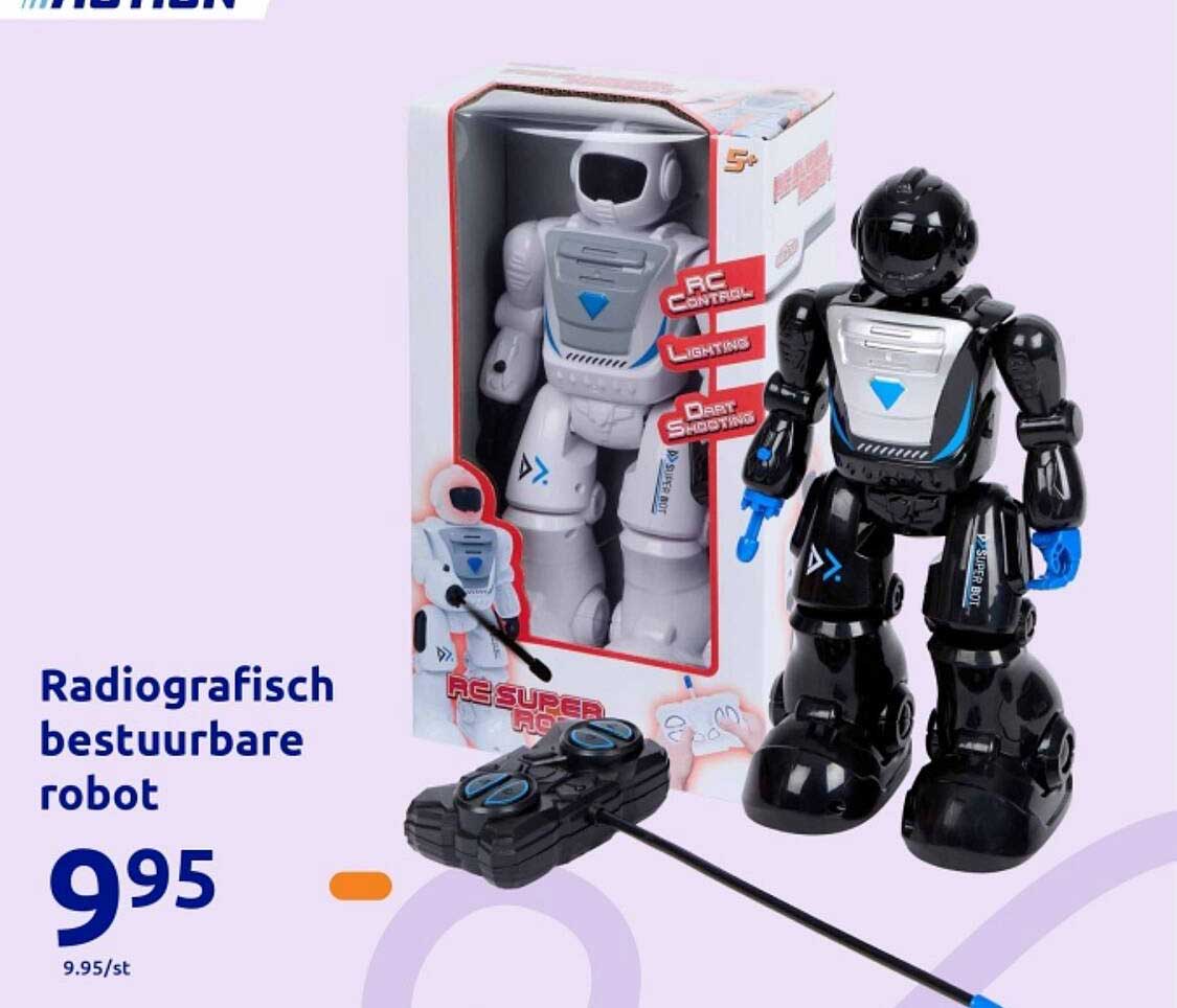 Radiografisch bestuurbare robot