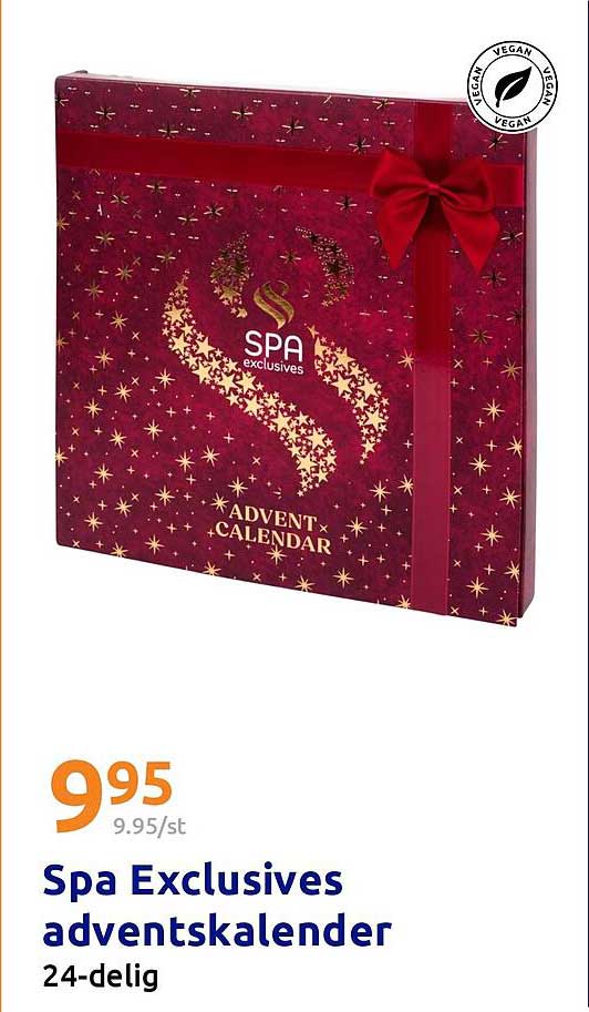 Spa Exclusives adventskalender - 24-delig