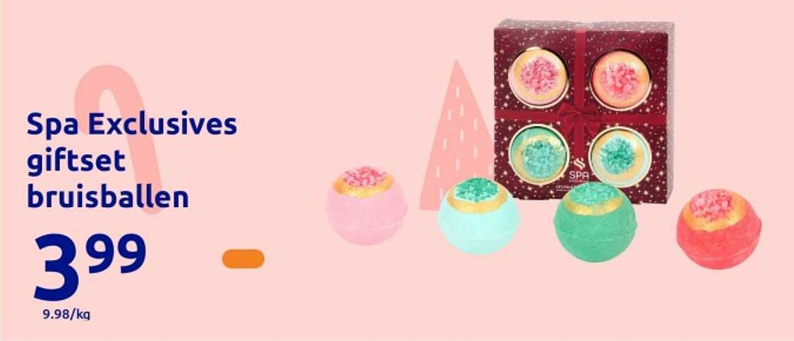 Spa Exclusives giftset bruisballen