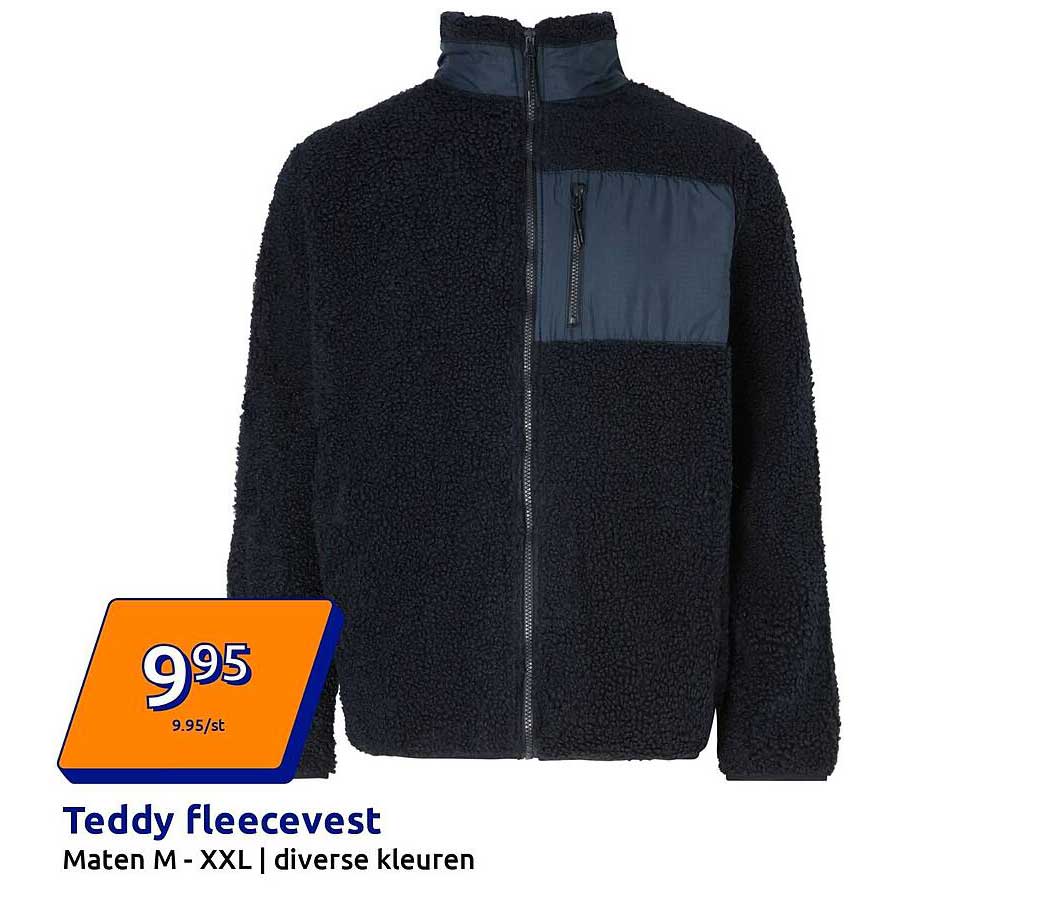Teddy fleecevest