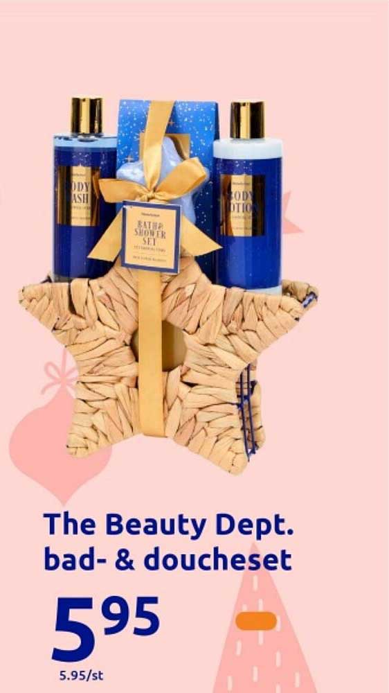 The Beauty Dept. bad- & douchetset