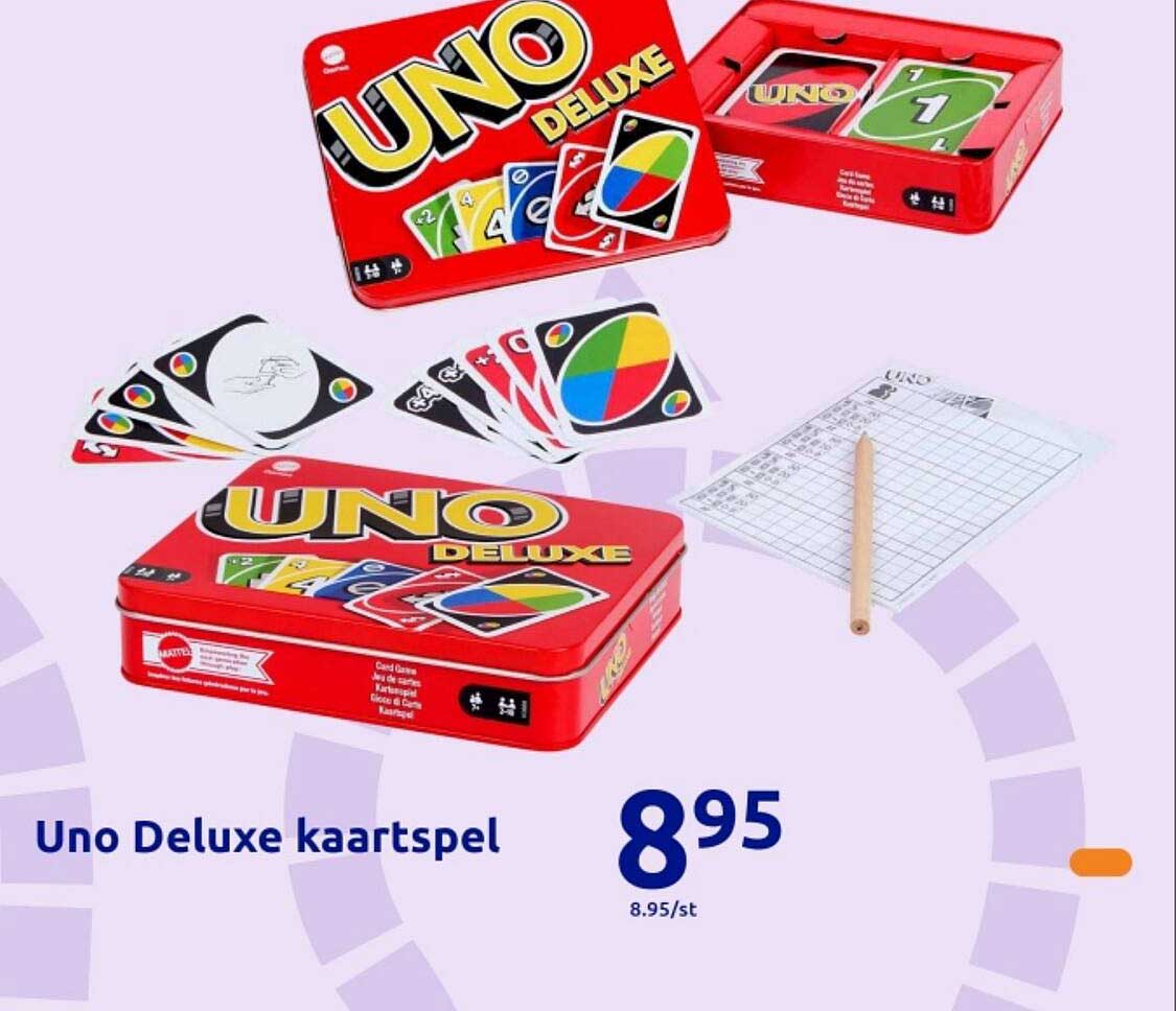 Uno Deluxe kaartspel