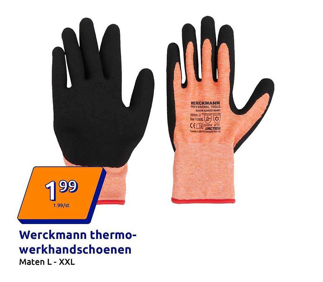 Werckmann thermo-werkhandschoenen
