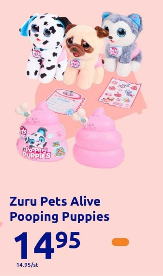 Zuru Pets Alive Pooping Puppies