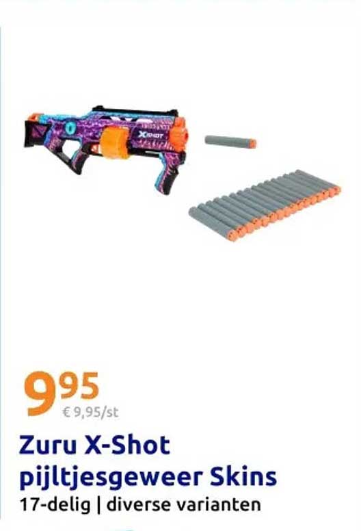 Zuru X-Shot pijltjesgeweer Skins