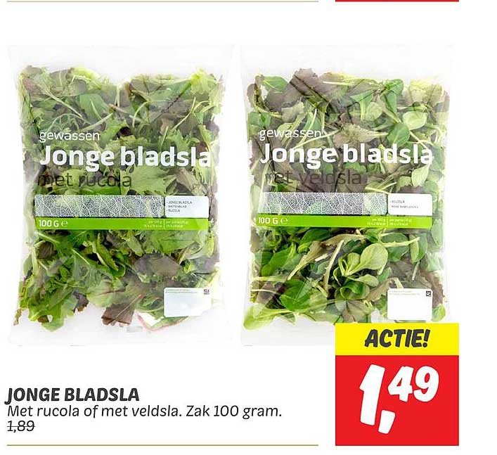 Jonge bladsla