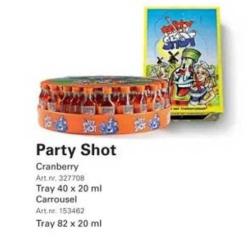 Party Shot Cranberry