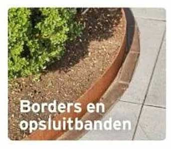 Borders en opsluitbanden