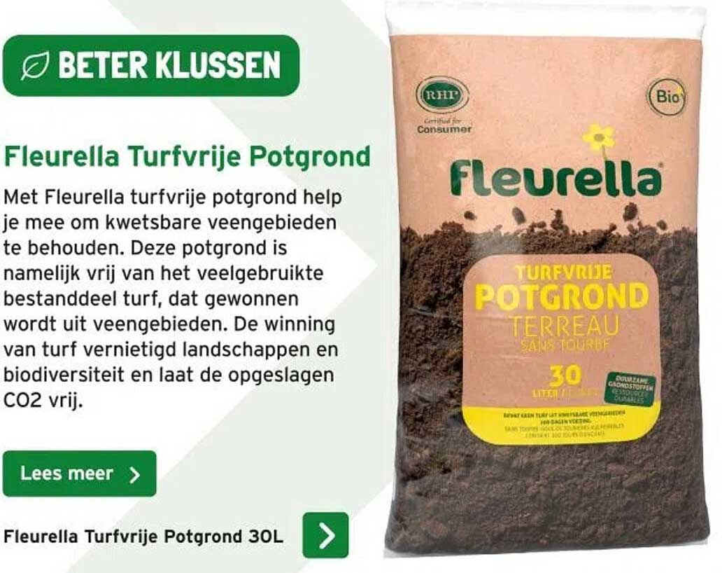 Fleurella Turfvrije Potgrond
