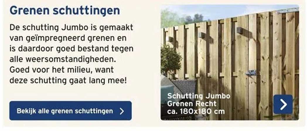 Grenen schuttingen