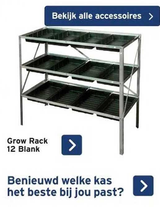 Grow Rack 12 Blank