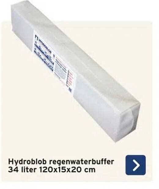 Hydroblob regenwaterbuffer