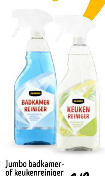 Jumbo badkamer- of keukenreiniger