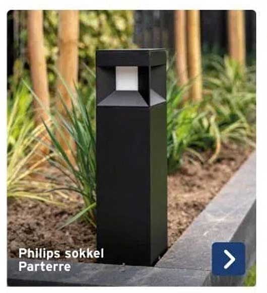 Philips sokkel Parterre