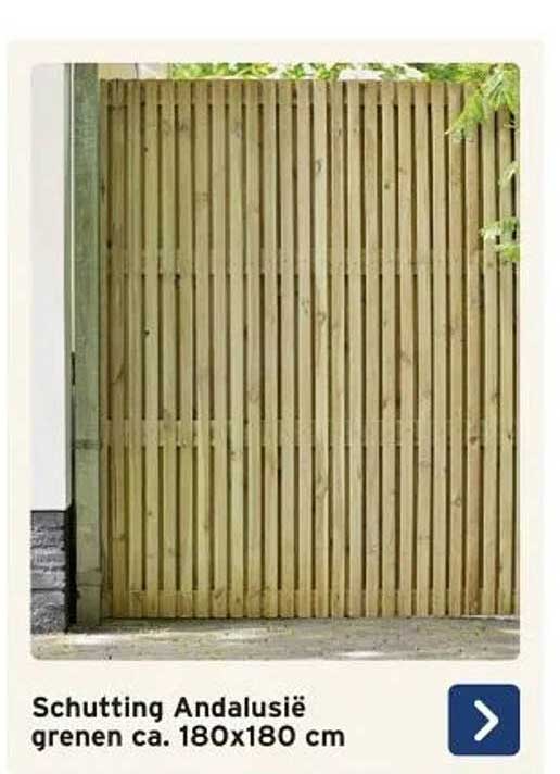 Schutting Andalusië