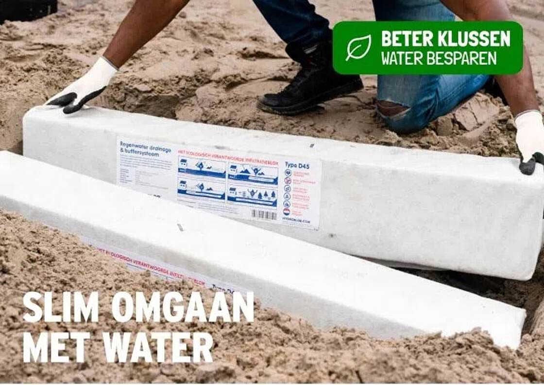 SLIM OMGAAN MET WATER