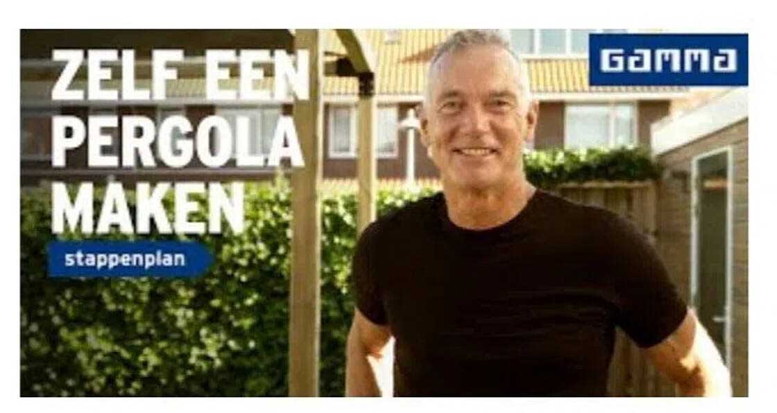 ZELF EEN PERGOLA MAKEN