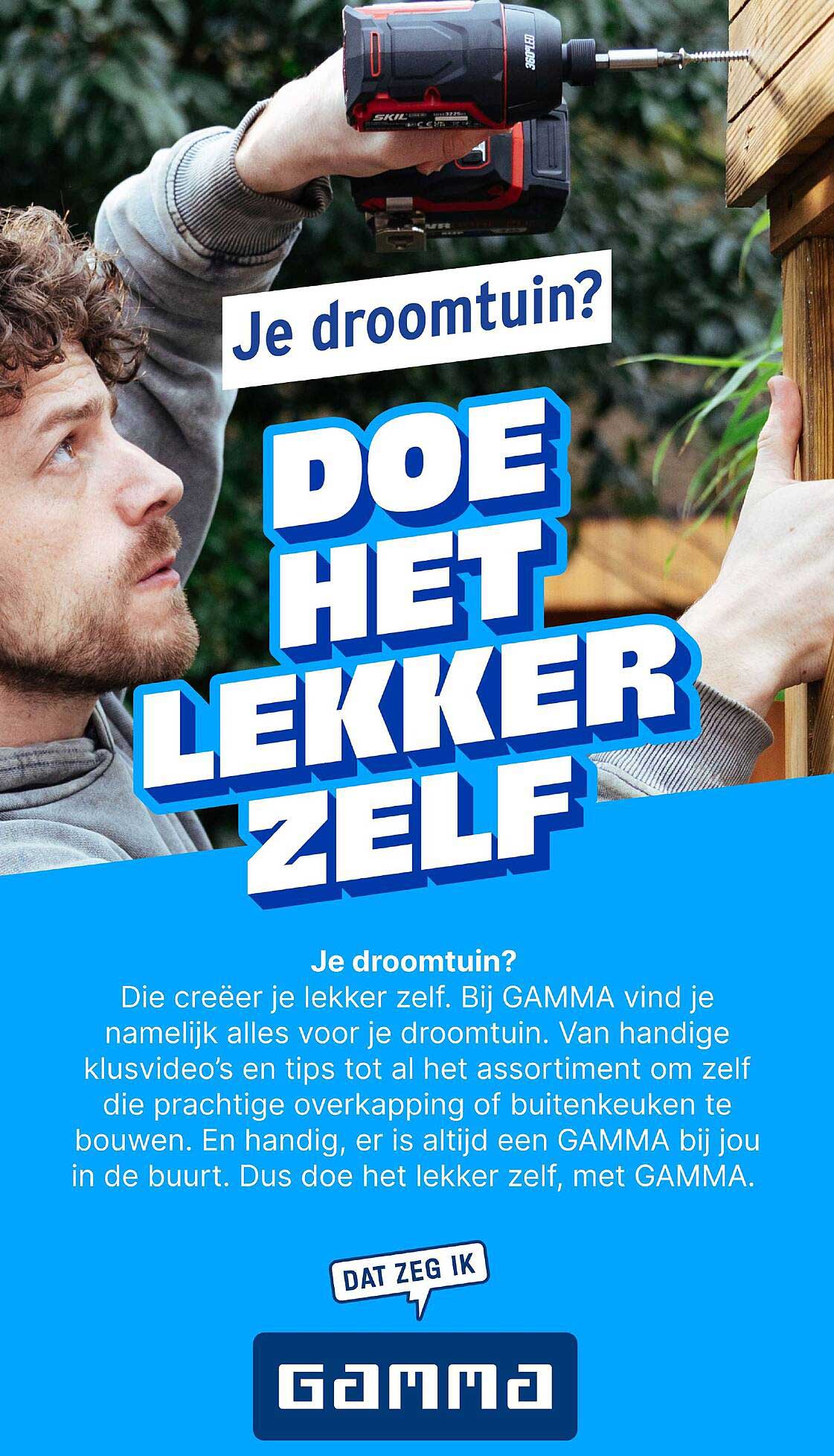 DOe het lekker zelf