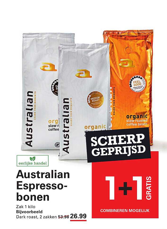 Australian Espresso-bonen