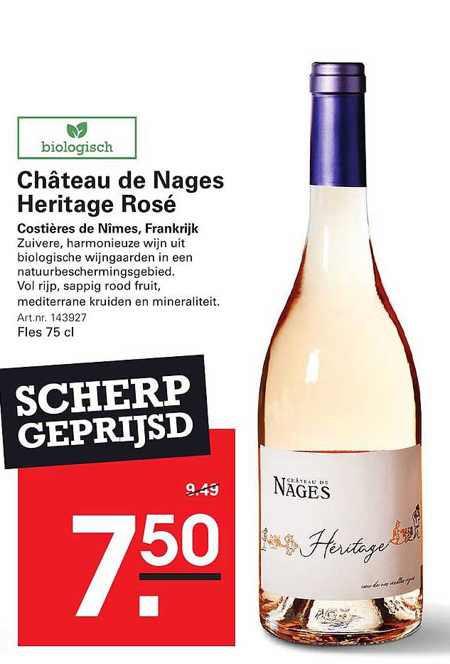 Château de Nages Heritage Rosé