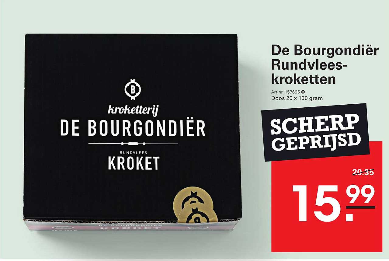 De Bourgondiër Rundvlees-kroketten