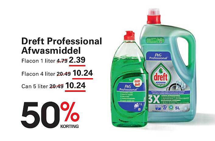 Dreft Professional Afwasmiddel