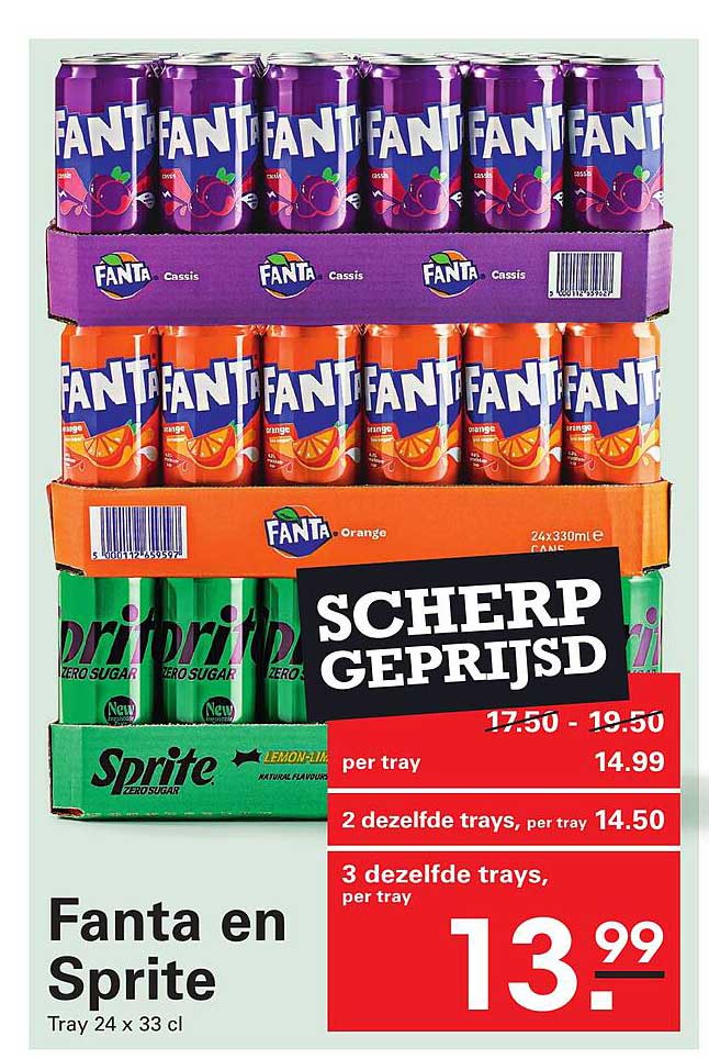 Fanta en Sprite