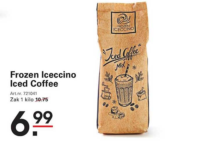 Frozen Iceccino Iced Coffee