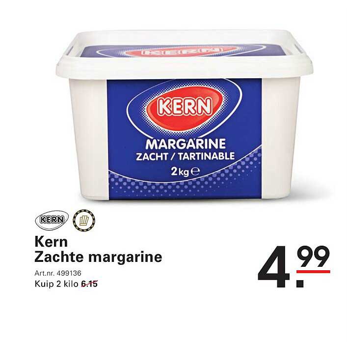 Kern Zachte margarine 2 kg