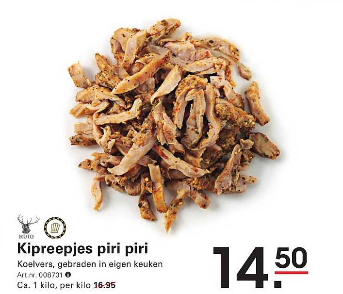 Kipreepjes piri piri