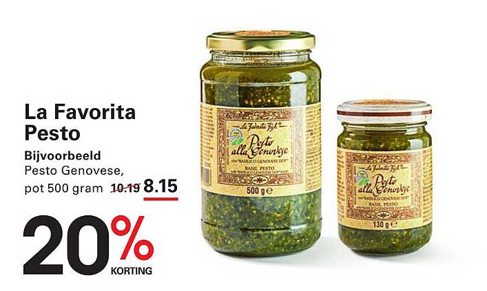La Favorita Pesto