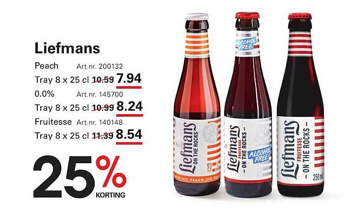 Liefmans - 25% Korting