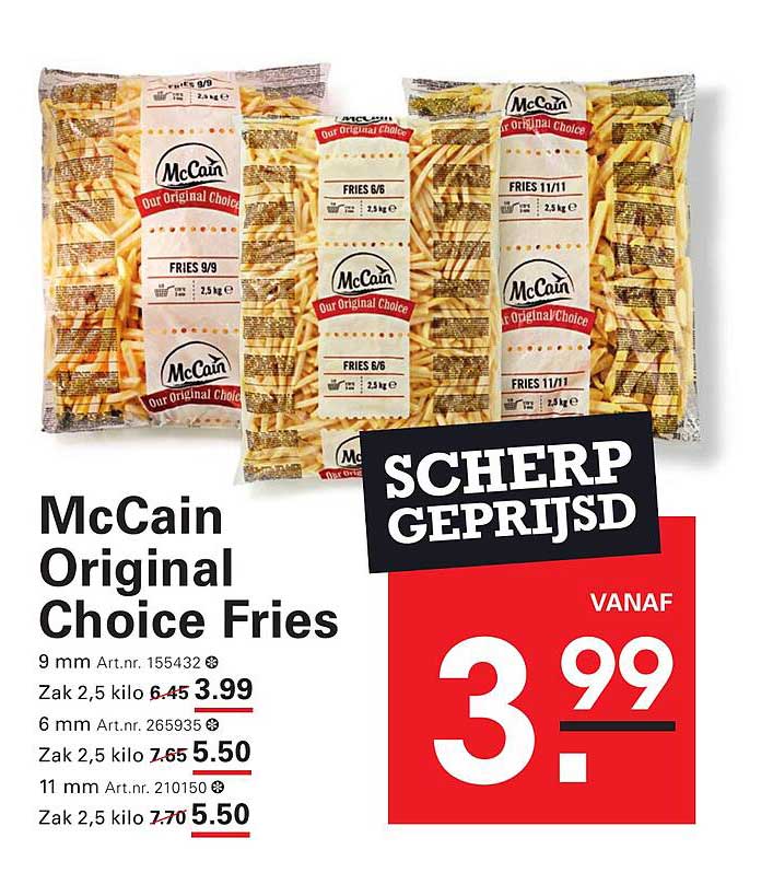 McCain Original Choice Fries