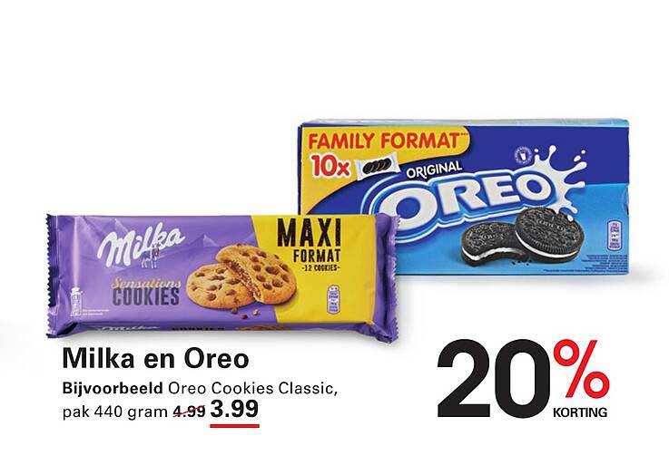 Milka en Oreo