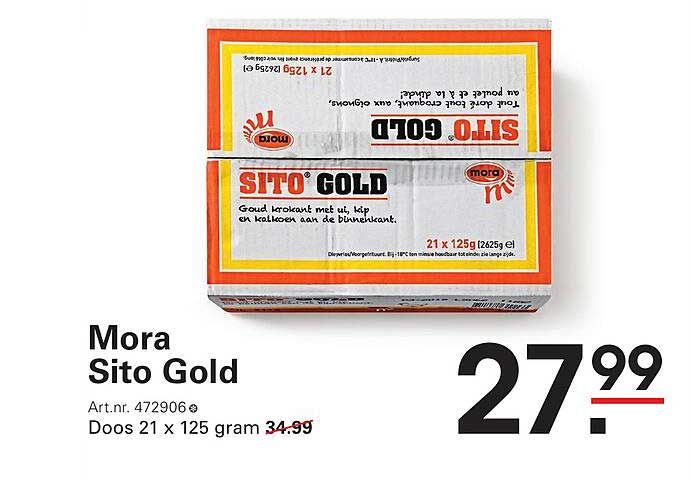 Mora Sito Gold