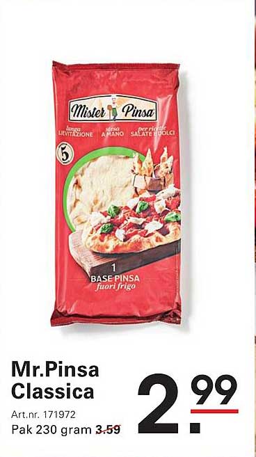 Mr.Pinsa Classica