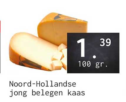 Noord-Hollandse jong belegen kaas