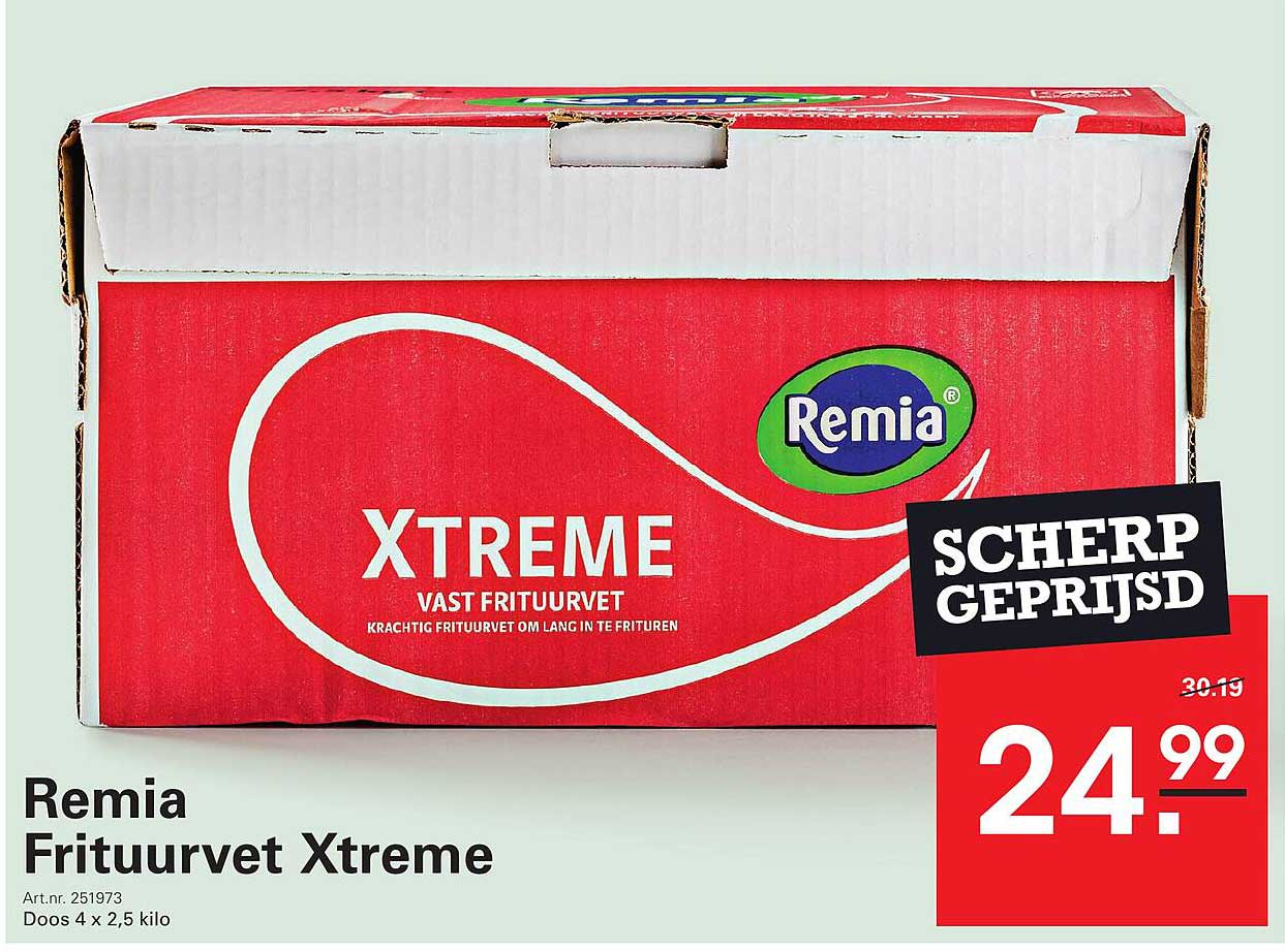 Remia Frituurvet Xtreme