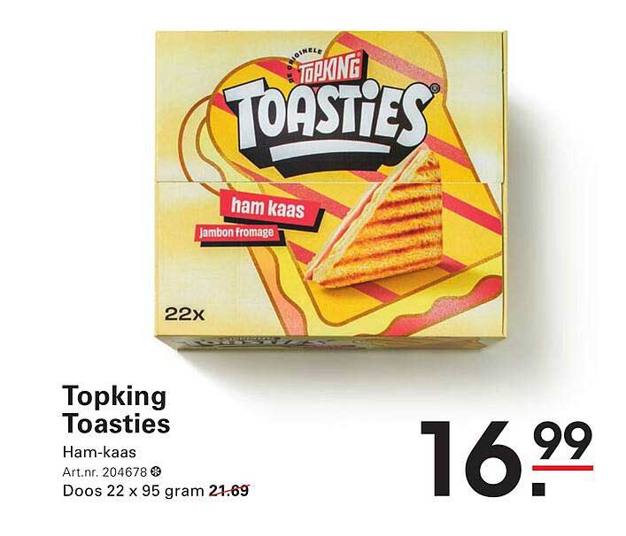 Topking Toasties ham kaas