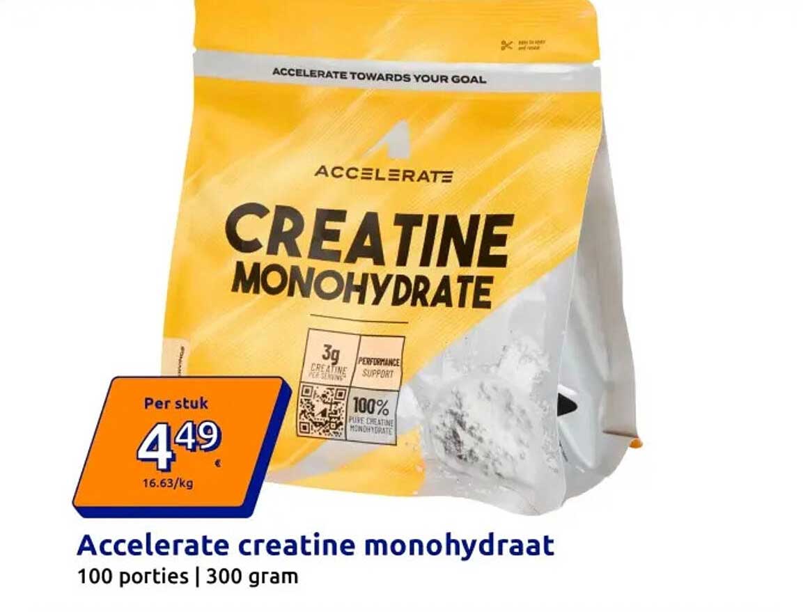 Accelerate creatine monohydraat