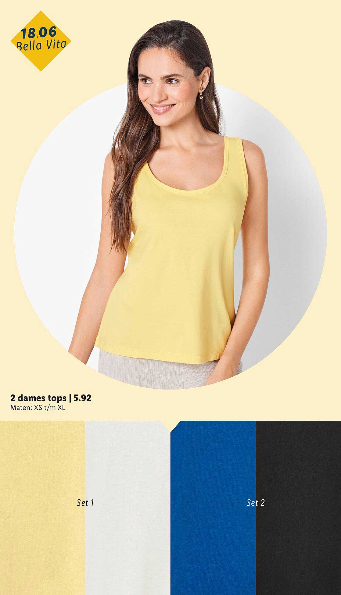 2 dames tops | 5.92