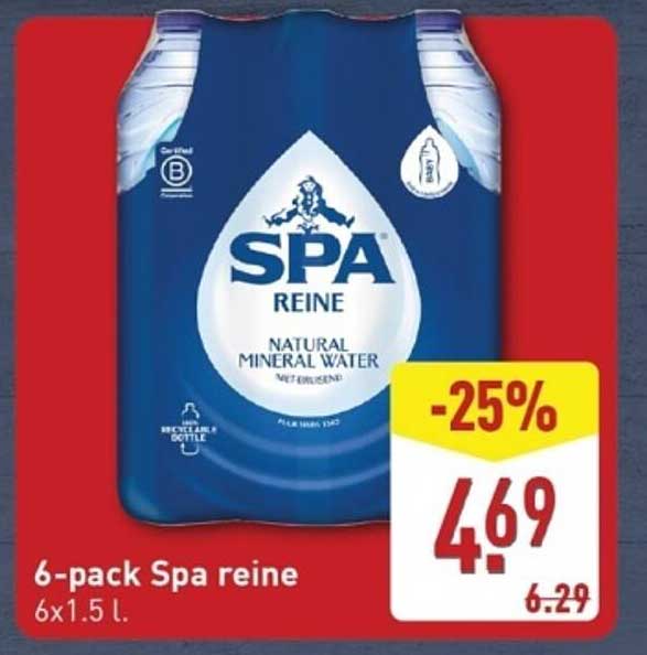 6-pack Spa reine
