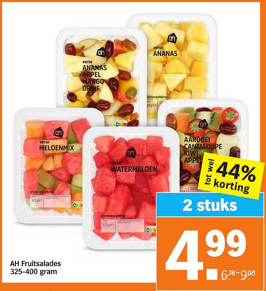 AH Fruitsalades 325-400 gram