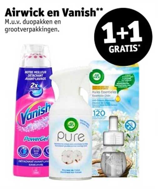 Airwick en Vanish**
