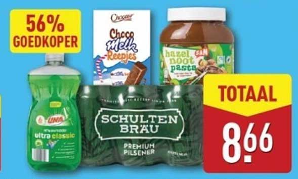 Aldi aanbieding: 56% goedkoper