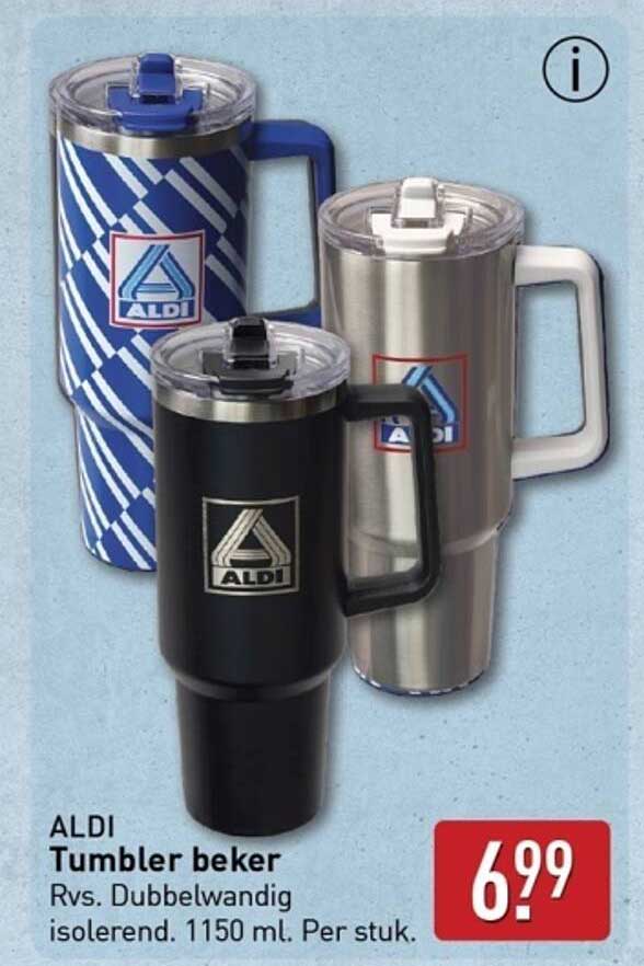 ALDI Tumbler beker